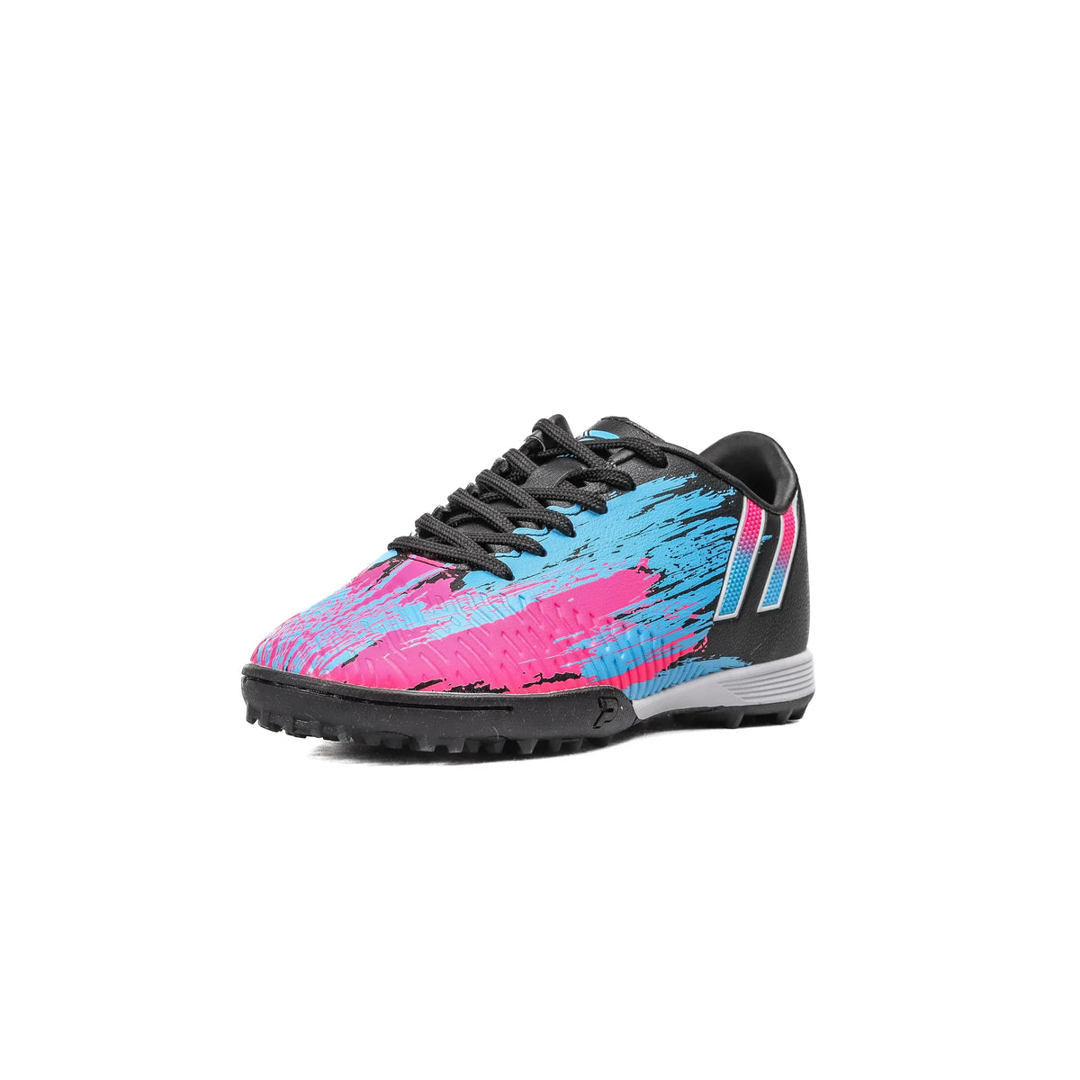 BOTIN MULTITACO JUVENIL PALMER NEGRO/AZUL/FUCSIA