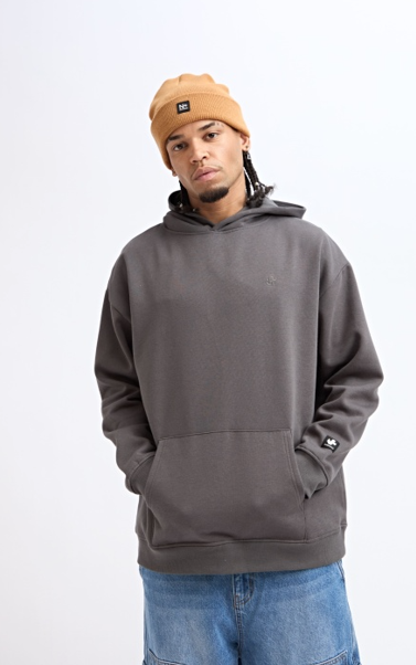 CANGURO GRIS OVERSIZE DE POLAR