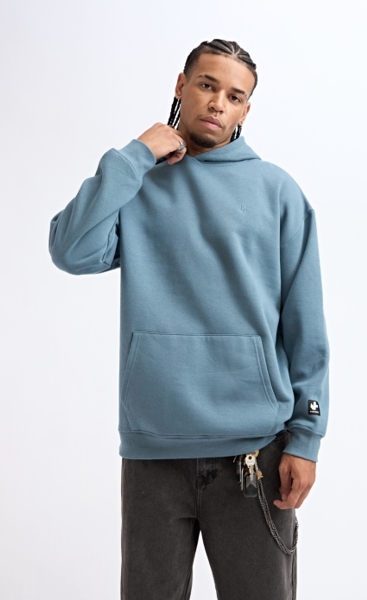 CANGURO AZUL OVERSIZE DE POLAR