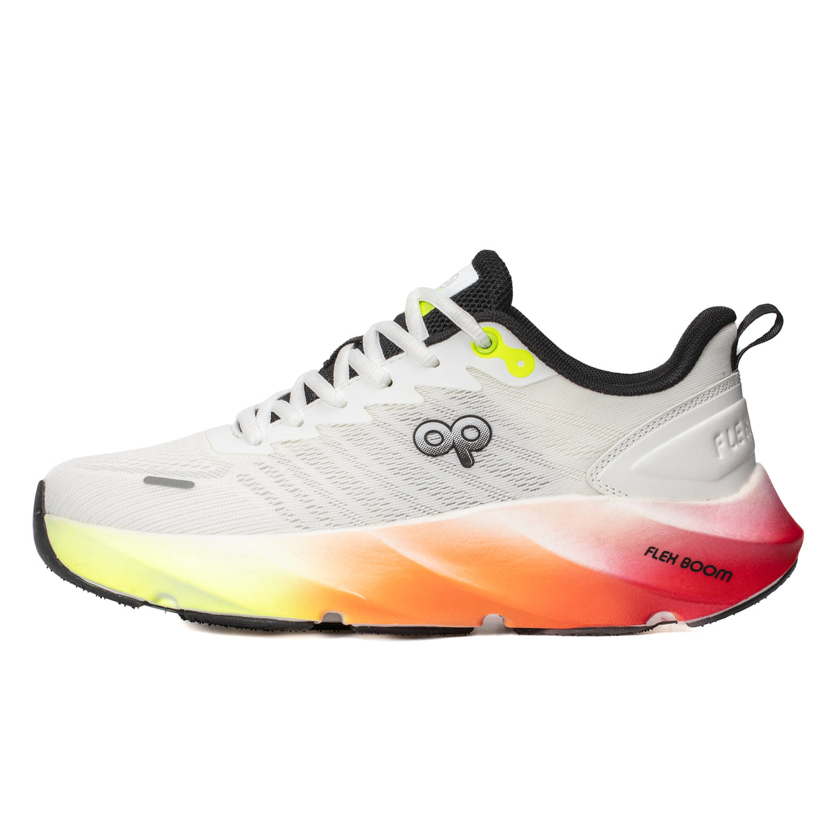 ZAPATILLA RUNNING HOMBRE BELI BLANCO/ROJO/NEGRO