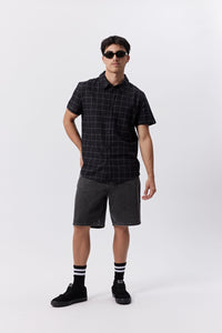 CAMISA CUADROS NEGRO