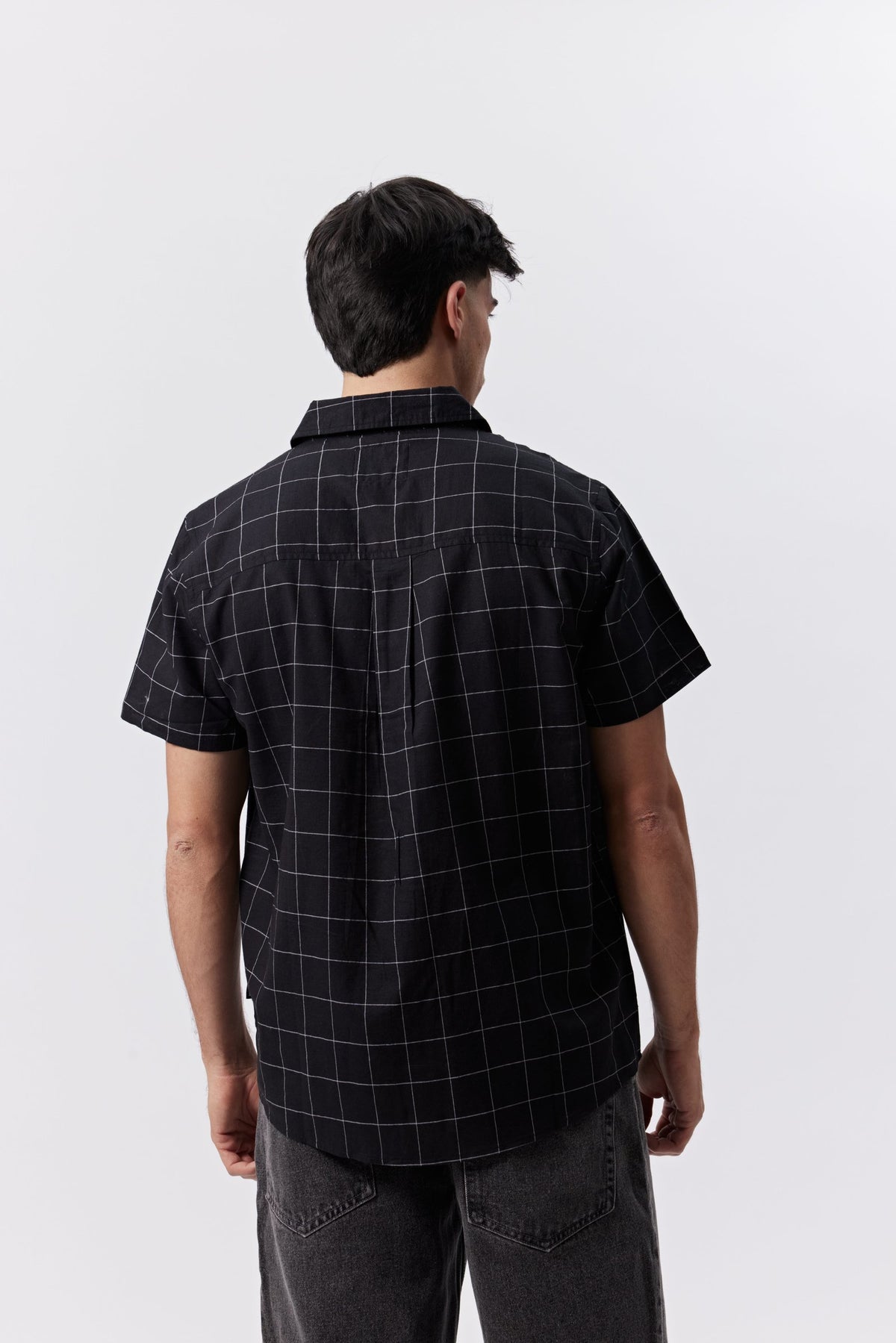 CAMISA CUADROS NEGRO