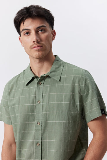 CAMISA CUADROS VERDE