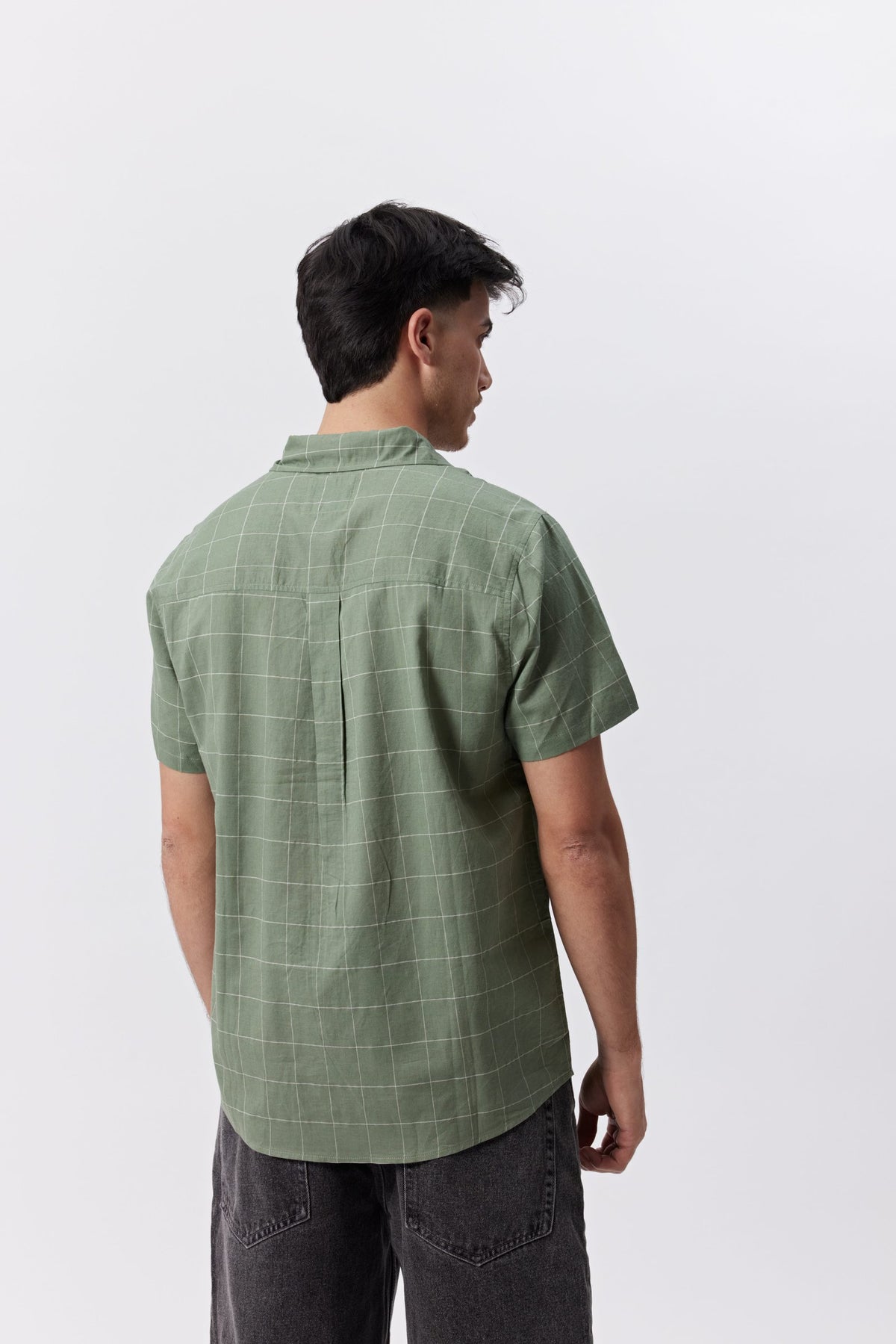 CAMISA CUADROS VERDE