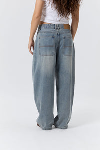 PANTALON DENIM BRUMA AZUL